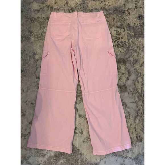 American Eagle Pink Cargo Pants - Picture 5 of 6